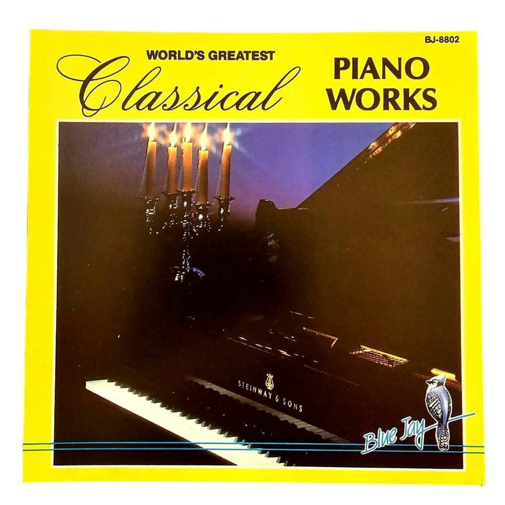 Worlds Greatest Classical Piano Works Music CD "Clair De Lune" + others 37382cd